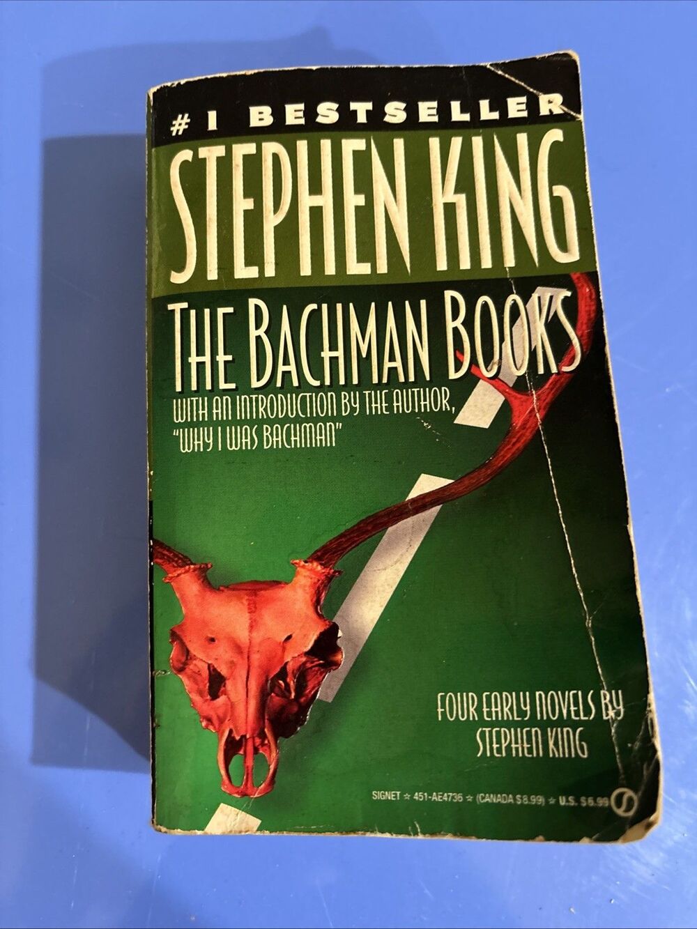 Stephen King The Bachman Books RAGE Included 1986 Signet Paperback 4 Novels